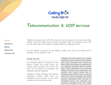 Tablet Screenshot of callingbox.net